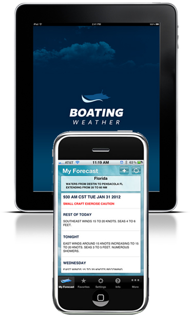Marine Forecast iPhone App